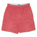 TOMMY HILFIGER Mens Chino Shorts Red M W31