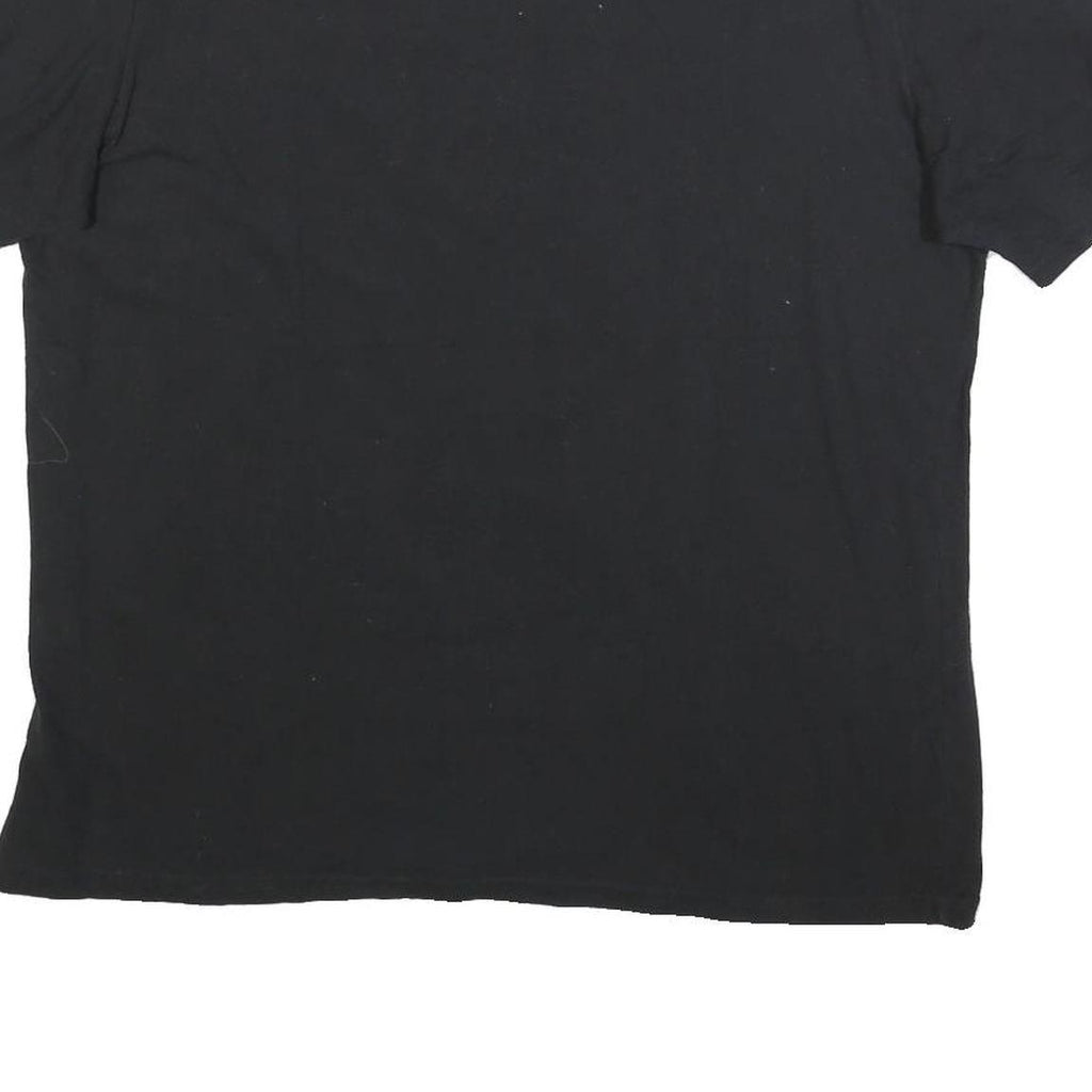 FILA Womens Black Graphic T-Shirt XL Short Sleeve Crew Neck Logo Print