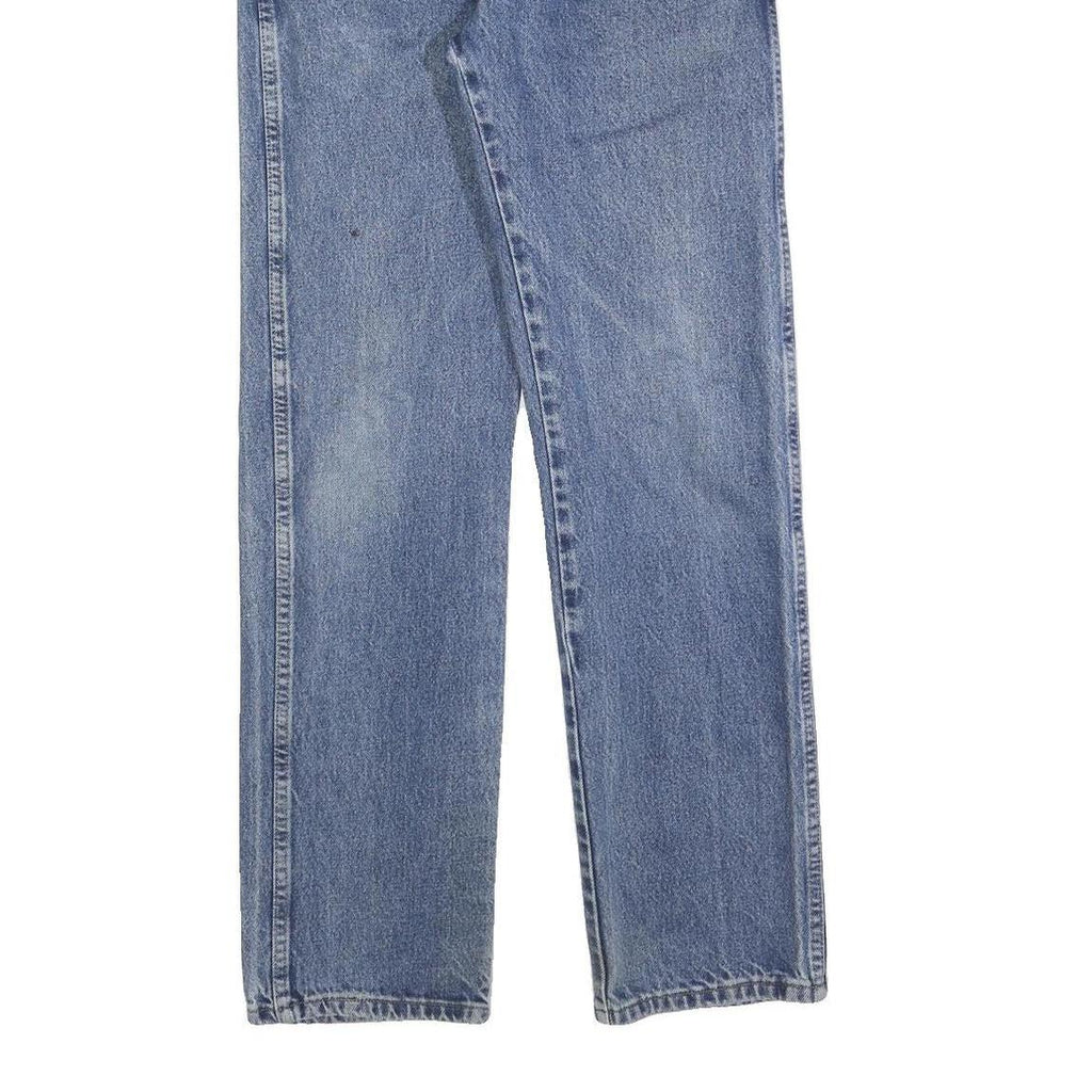 WRANGLER Mens Blue Regular Straight Denim Medium W30 L32 Classic Cotton Jeans