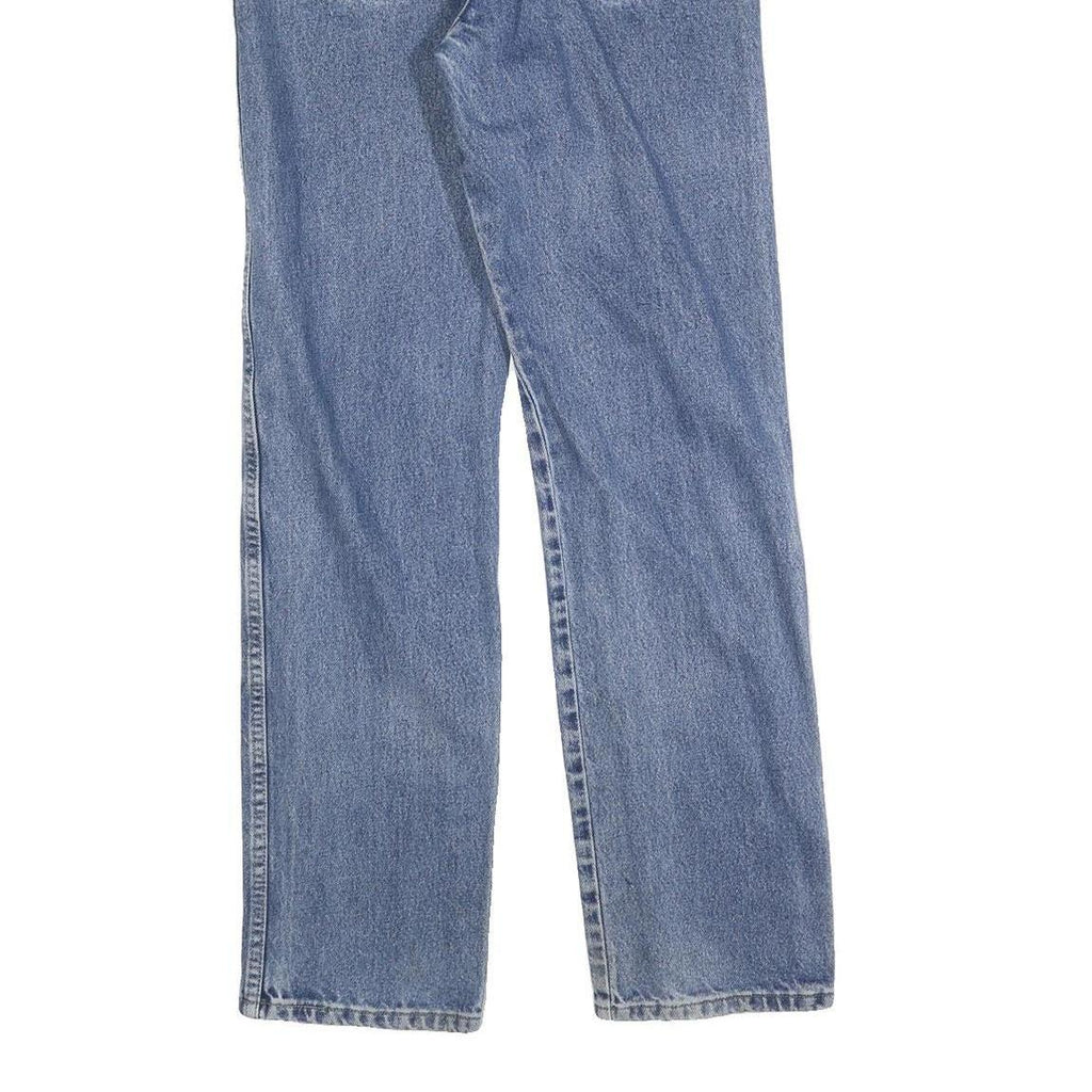 WRANGLER Mens Blue Regular Straight Denim Medium W30 L32 Classic Cotton Jeans