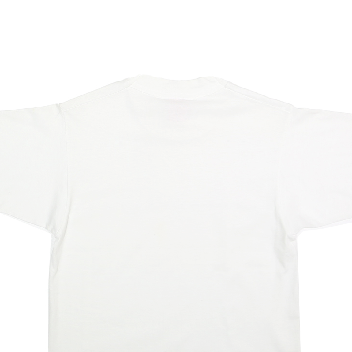 THE LEARSI COLLECTION Womens White Short Sleeve Crew Neck T-Shirt S Cotton Blend