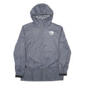 THE NORTH FACE Womens Grey Lightweight Outdoor Jacket S Nylon Plain Hooded