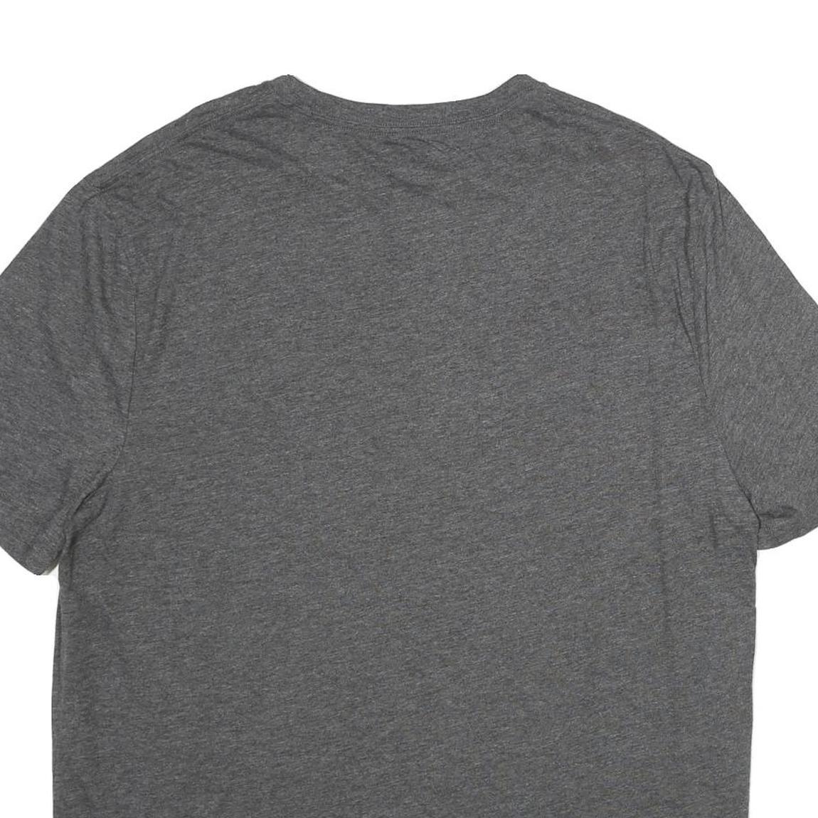 MAJESTIC Mens Grey Colorado Rockies Graphic T-Shirt XL Short Sleeve Crew Neck