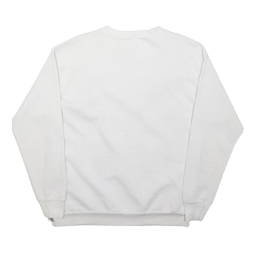 LEE Mens White Outdoor Cotton Woven Jacket M Classic Fit Button Closure Long