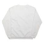 LEE Mens White Outdoor Cotton Woven Jacket M Classic Fit Button Closure Long