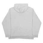 NEW BALANCE Mens Grey Hoodie XL Cotton Blend Pullover Sports Casual Sweatshirt