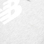 NEW BALANCE Mens Grey Hoodie XL Cotton Blend Pullover Sports Casual Sweatshirt