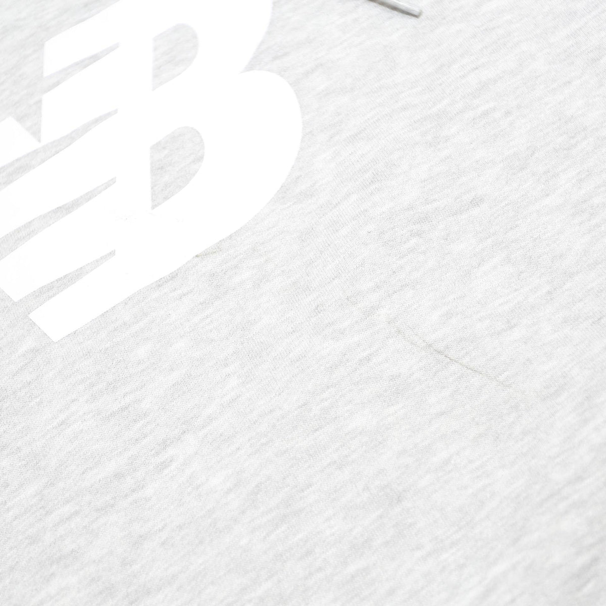 NEW BALANCE Mens Grey Hoodie XL Cotton Blend Pullover Sports Casual Sweatshirt