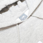 NEW BALANCE Mens Grey Hoodie XL Cotton Blend Pullover Sports Casual Sweatshirt