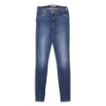 TOMMY HILFIGER Womens Slim Blue Denim Skinny Jeans W24 L30 Stretch Cotton