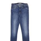 TOMMY HILFIGER Womens Slim Blue Denim Skinny Jeans W24 L30 Stretch Cotton