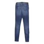 TOMMY HILFIGER Womens Slim Blue Denim Skinny Jeans W24 L30 Stretch Cotton