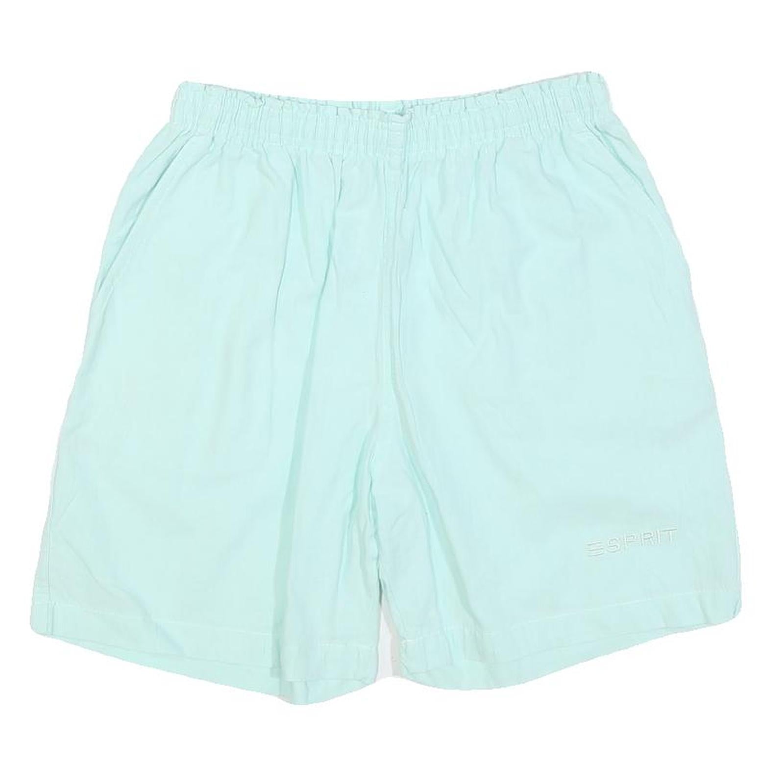 ESPRIT Mens Shorts Blue Casual Plain M W26 Lightweight Cotton Blend