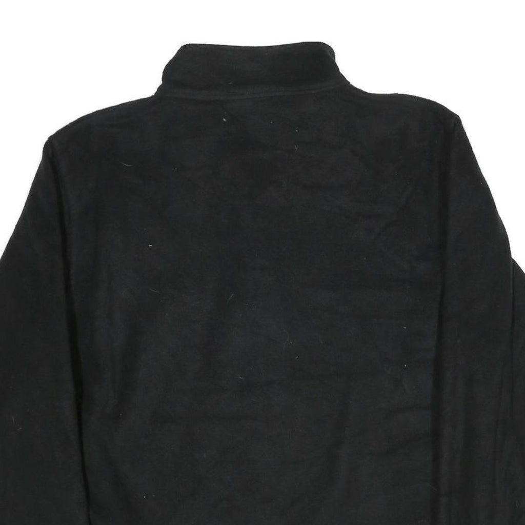 NFL Mens Black Steelers Cotton Jacket L Zip Plain Casual Sportswear