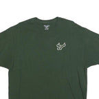CHAMPION Mens Green South Florida Bulls Pride Graphic T-Shirt XL Crew Neck Short