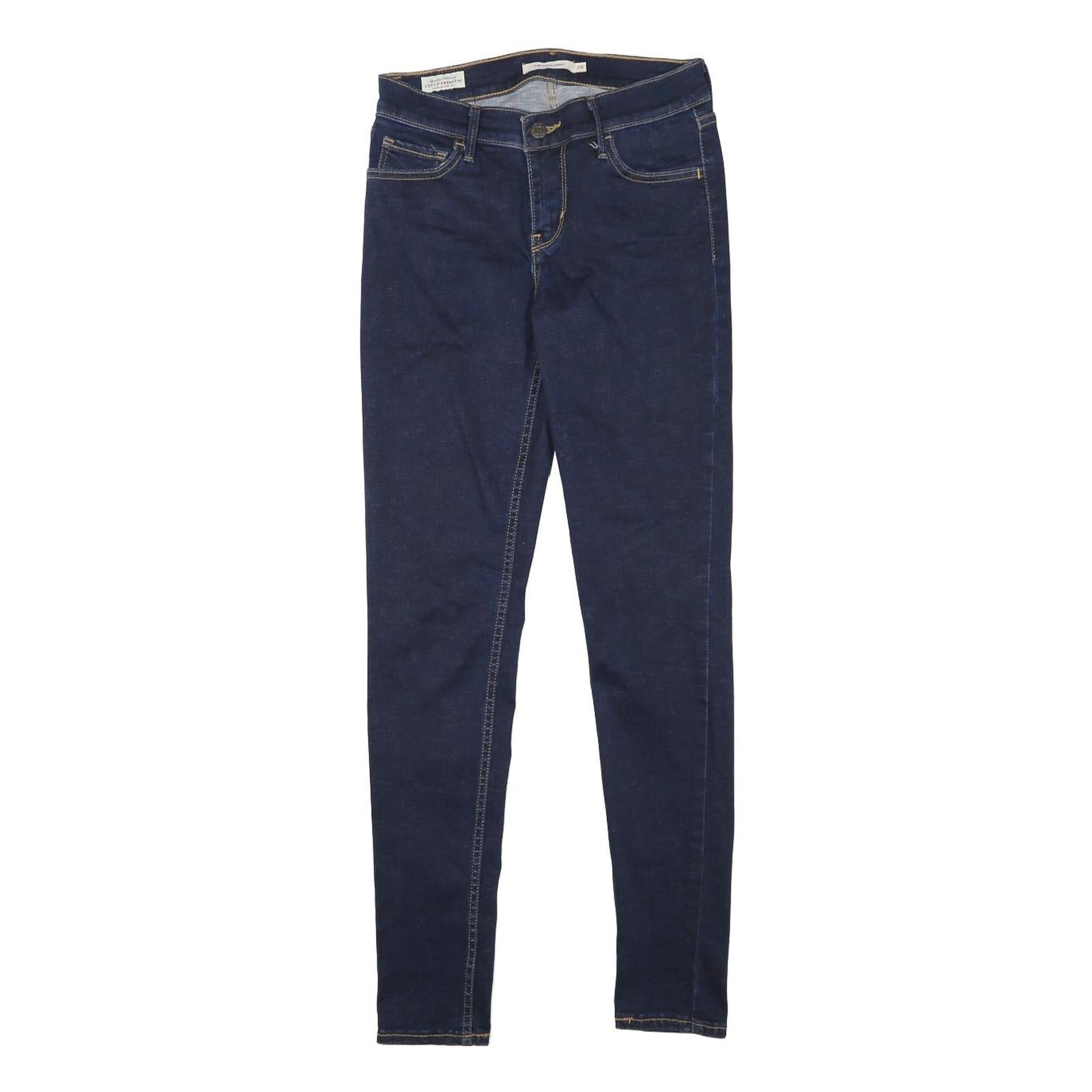 LEVI'S Womens Jeans Blue Slim Skinny Denim Medium W26 L29 Comfortable Stretch