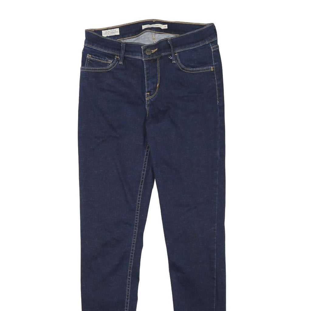 LEVI'S Womens Jeans Blue Slim Skinny Denim Medium W26 L29 Comfortable Stretch