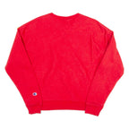 CHAMPION REVERSE WEAVE Womens Sweatshirt Red M