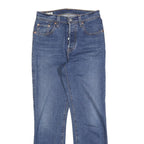 LEVI'S 501 BIG E Womens Jeans Blue Regular Straight Denim Medium W25 L28 Classic