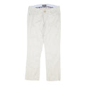 RALPH LAUREN POLO JEANS COMPANY Womens Regular White Cotton Blend Jeans W30 L27