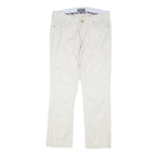 RALPH LAUREN POLO JEANS COMPANY Womens Regular White Cotton Blend Jeans W30 L27