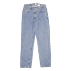 CALVIN KLEIN JEANS Womens Jeans Blue Relaxed Straight Denim Medium W29 L30