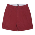 TOMMY HILFIGER Mens Shorts Red Casual M W32 Classic Cotton Blend