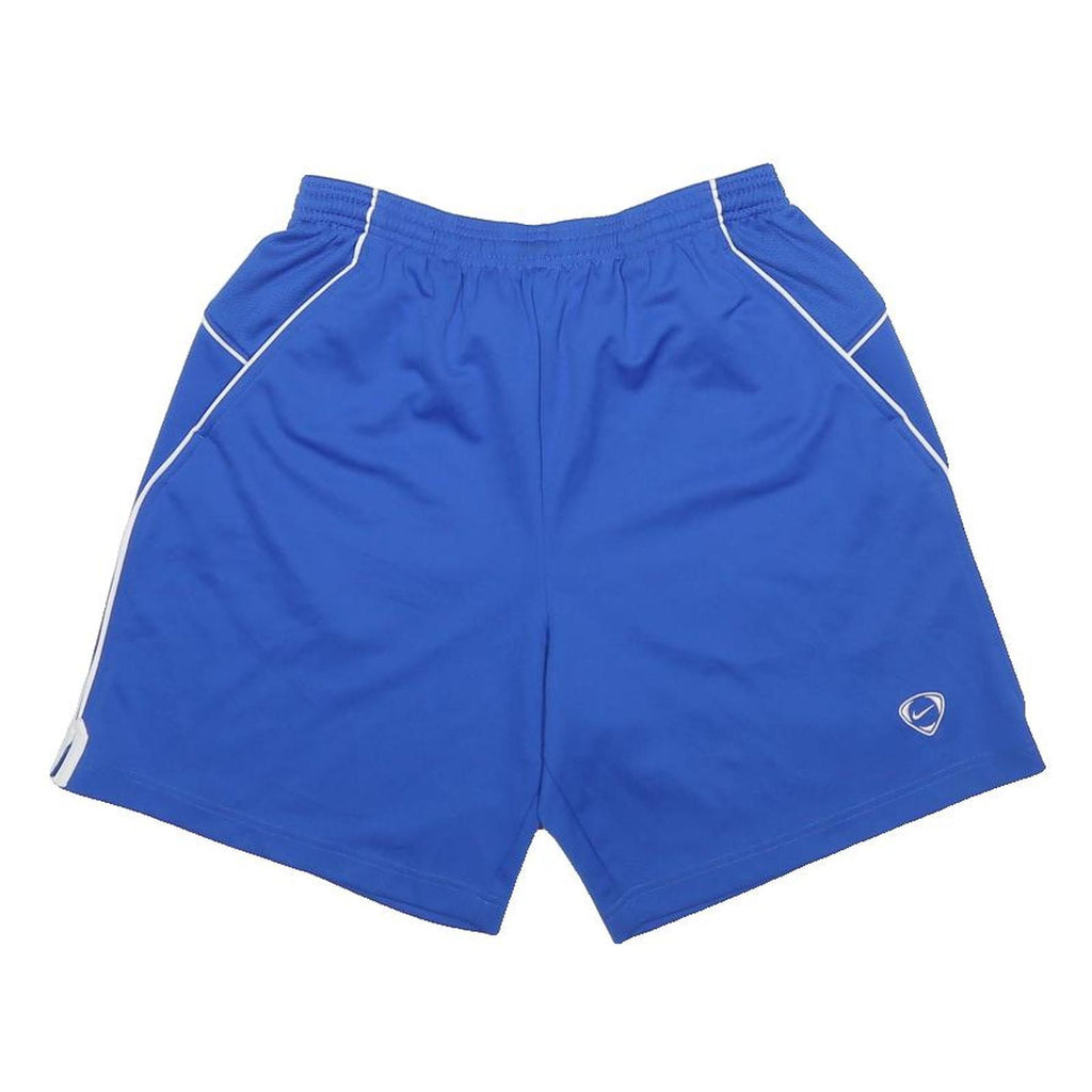 NIKE Mens Shorts Blue Casual Plain M W26 Lightweight Athletic Gym