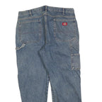 DICKIES Mens Relaxed Denim Jeans Blue W36 L30 Workwear Utility Casual