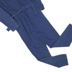 MEBON Womens Blue Denim Playsuit Belted Cotton Blend M Stylish Casual