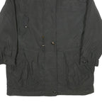 HMC Womens Black Zip Jacket XL Polyester Plain Casual Outerwear