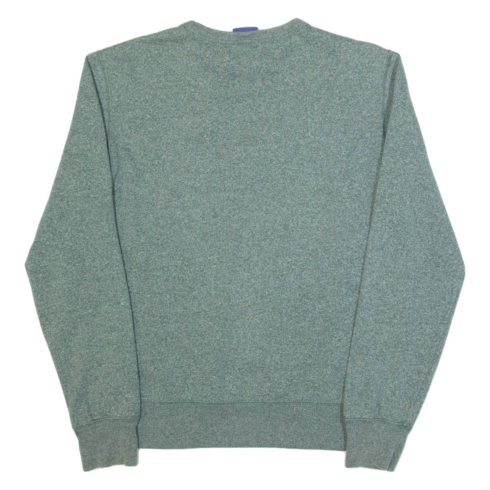 CHAMPION Womens Sweatshirt Green S