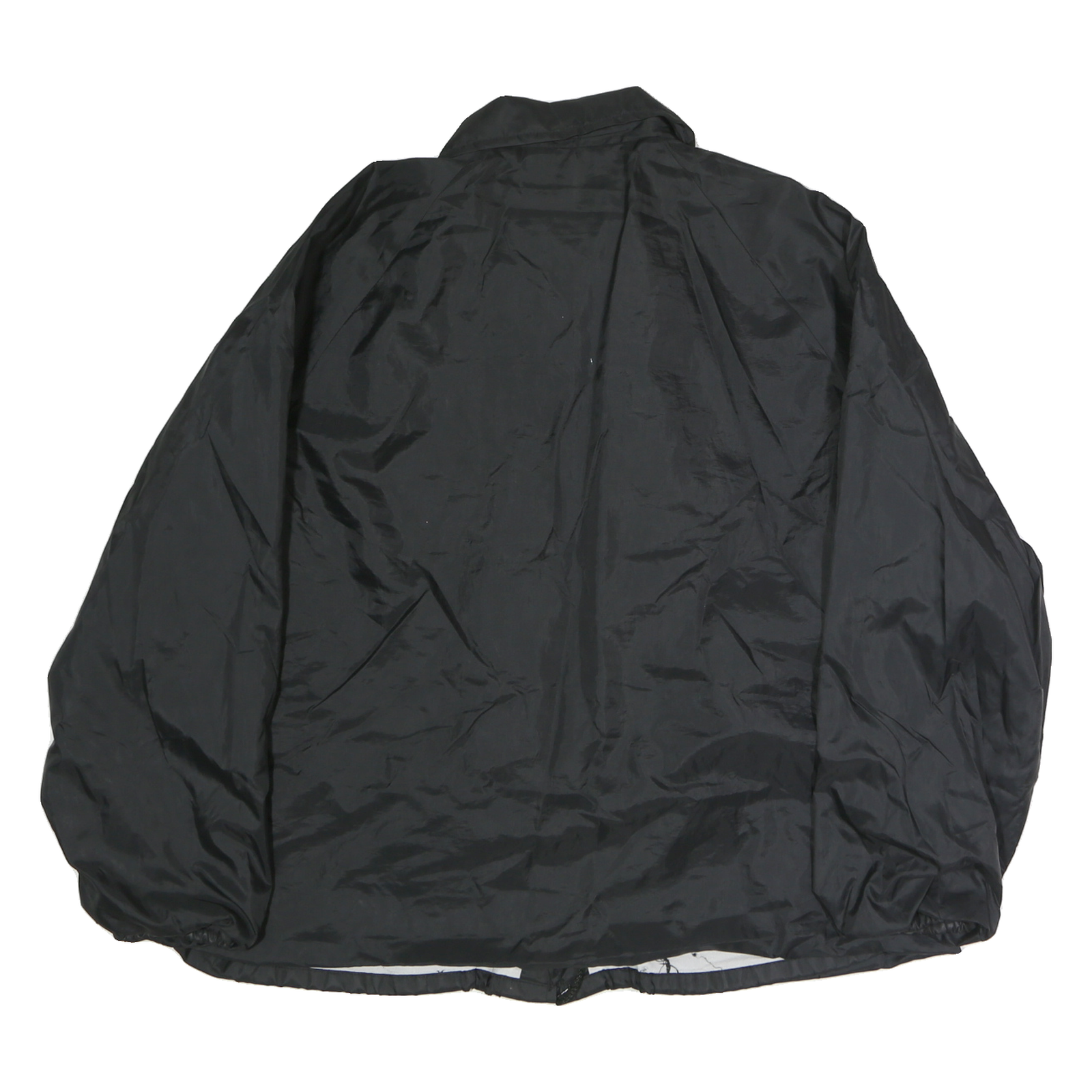 PRO FIT Mens Black XL Polyester Coach Jacket Button Closure Lightweight