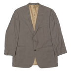 PIATTELLI Mens Blazer Jacket Grey Wool L