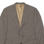 PIATTELLI Mens Blazer Jacket Grey Wool L
