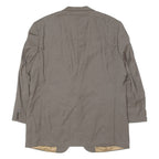 PIATTELLI Mens Blazer Jacket Grey Wool L