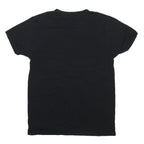 EMPORIO ARMANI Womens Black Graphic T-Shirt M Short Sleeve Crew Neck Logo