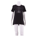 PRETTY GREEN Guitar Womens T-Shirt Dress Black Short Sleeve Short XS