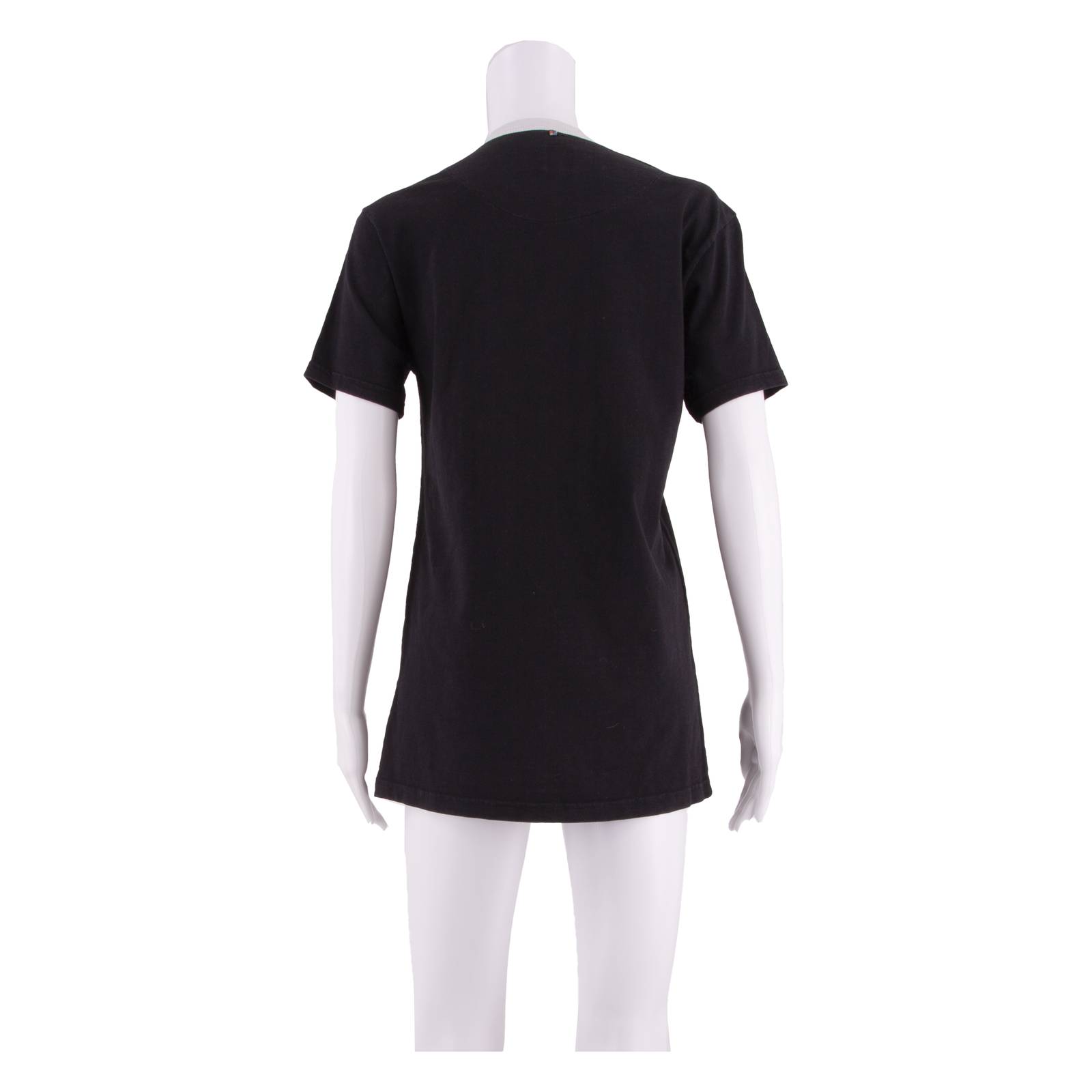 PRETTY GREEN Guitar Womens T-Shirt Dress Black Short Sleeve Short XS