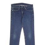 LEVI'S 511 Mens Jeans Blue Slim Skinny Denim Medium W31 L32 Classic Zip