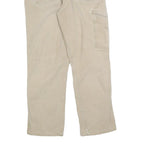 CARHARTT Mens Cotton Blend Beige Relaxed W34 L27 Workwear Utility Trousers