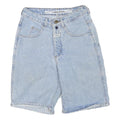 GIRBAUD Womens Denim Blue Casual Shorts S W26 Light Wash Cotton Blend