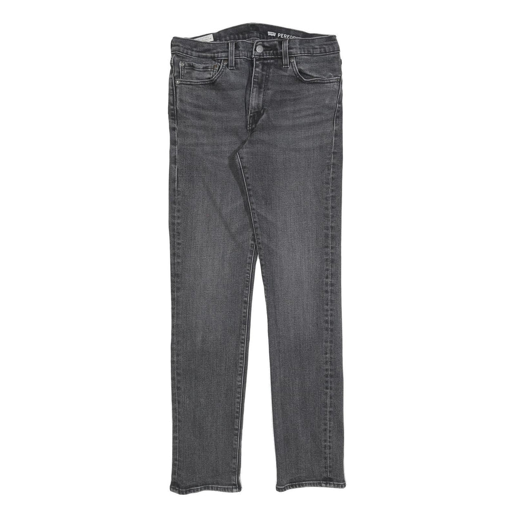 LEVI'S 511 BIG E Mens Jeans Black Slim Skinny Denim W32 L32 Classic Zip Pockets