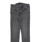 LEVI'S 511 BIG E Mens Jeans Black Slim Skinny Denim W32 L32 Classic Zip Pockets