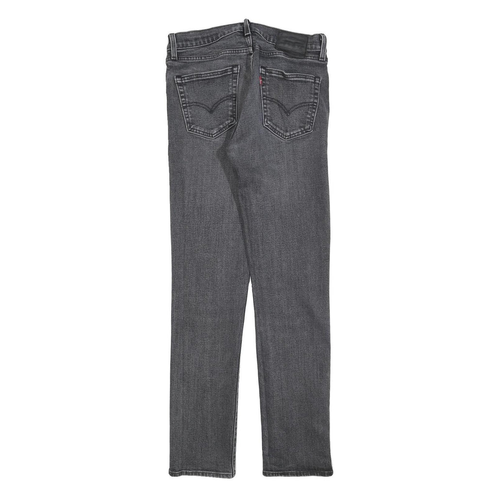LEVI'S 511 BIG E Mens Jeans Black Slim Skinny Denim W32 L32 Classic Zip Pockets