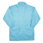 AQUA GUARD Mens Blue & Red Nylon Zip Jacket XL Lightweight Windbreaker