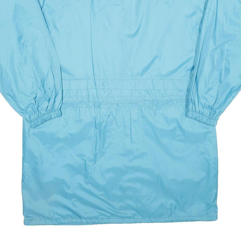 AQUA GUARD Mens Blue & Red Nylon Zip Jacket XL Lightweight Windbreaker