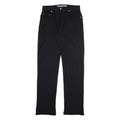 BLACKSMITH Womens Trousers Black Slim Straight W28 L33