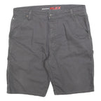 DICKIES Mens Grey Cotton Blend Casual Shorts XL W38 Workwear Utility