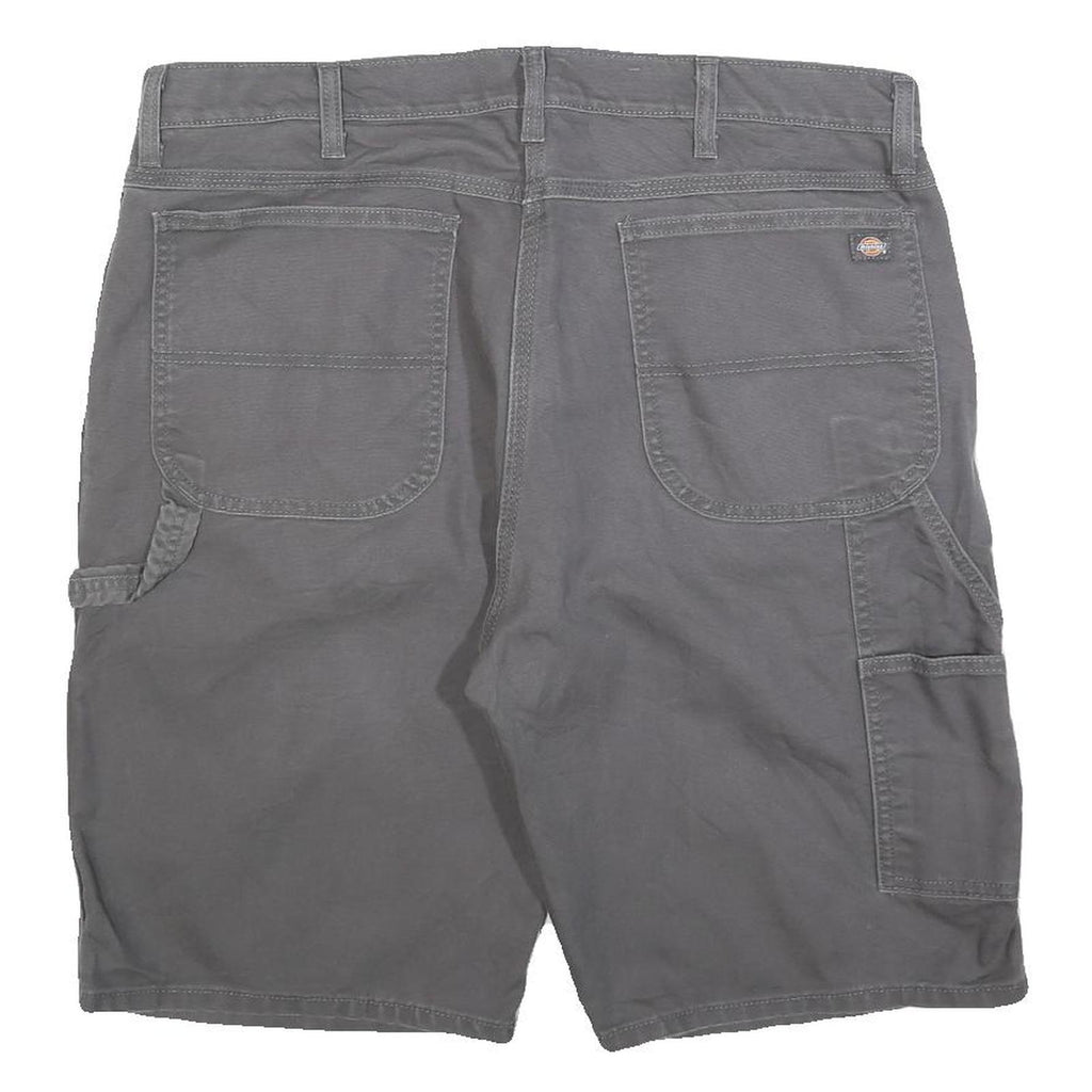 DICKIES Mens Grey Cotton Blend Casual Shorts XL W38 Workwear Utility